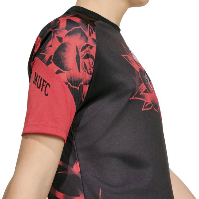 [DDJ] 2026-2027 Man Utd Home Pre-Match Shirt (Red) - Kids (Andrey Santos 17)
