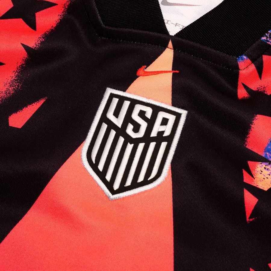 USA Goalkeeper Shirt Hollywood Goalkeepers - Bright Crimson/Black Kids