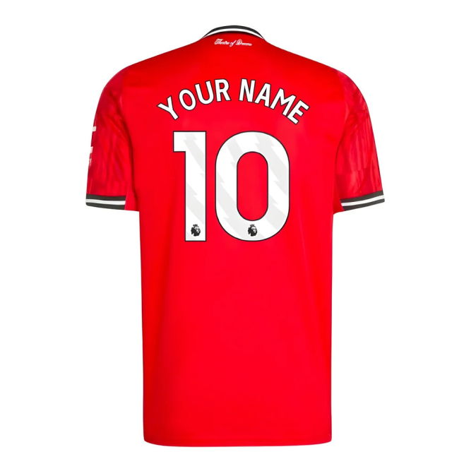 2025-2026 Man Utd Home Top (Your Name)