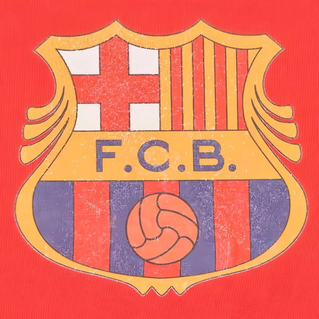 Barcelona Durable Football T-Shirt Quick Dry Antibacterial