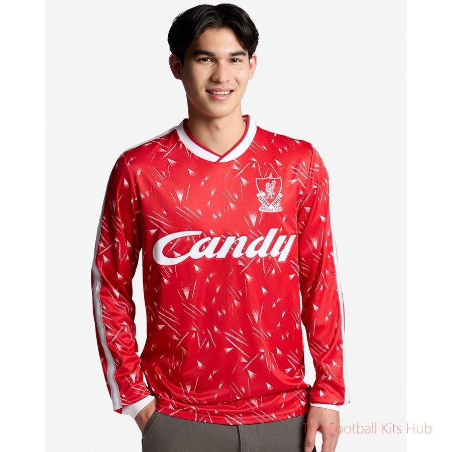 [EFKS] Liverpool Home Shirt 1989/91 Long Sleeves