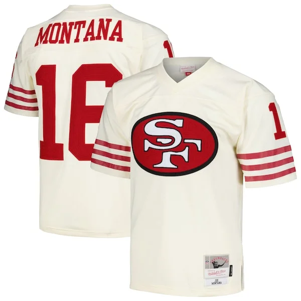 San Francisco 49ers Legacy NFL Jersey - Cream | Elite Football Apparel
