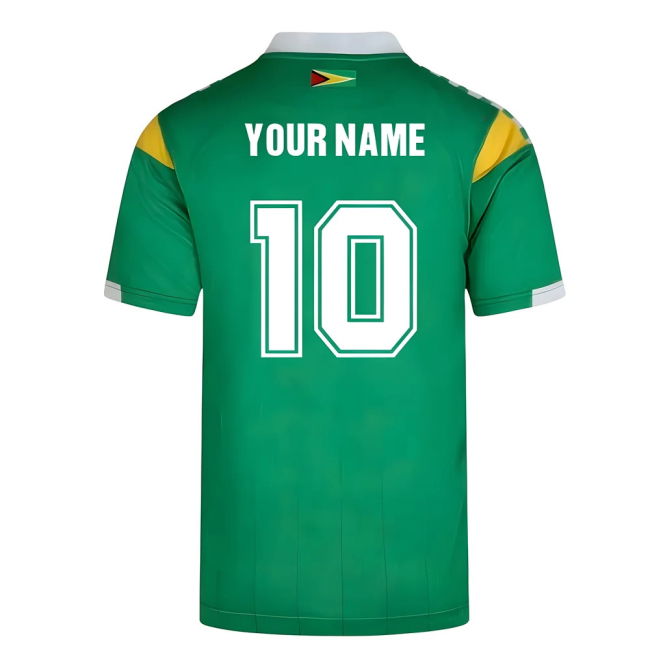 2025-2026 Guyana Away Shirt (Your Name)