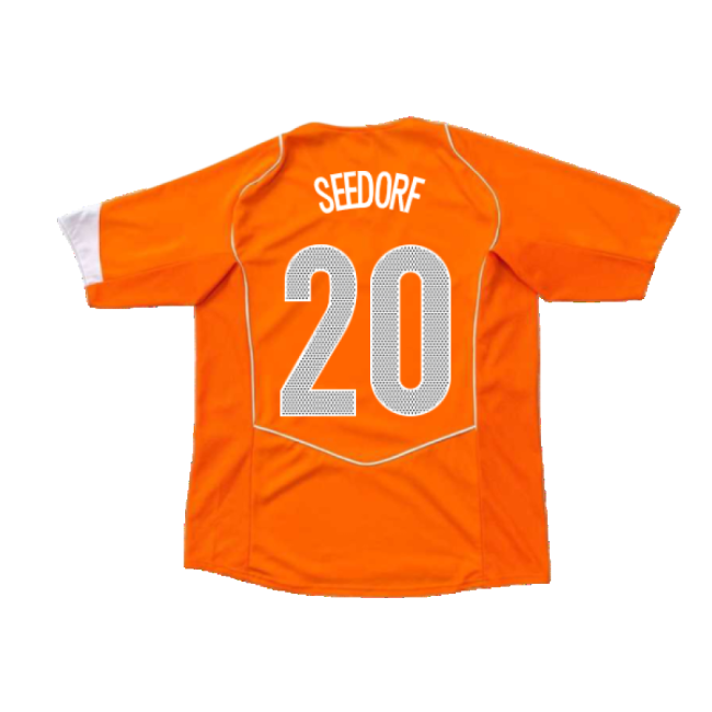 Holland 2004-05 Home Shirt ((Very Good) Xxl) (Seedorf 20)