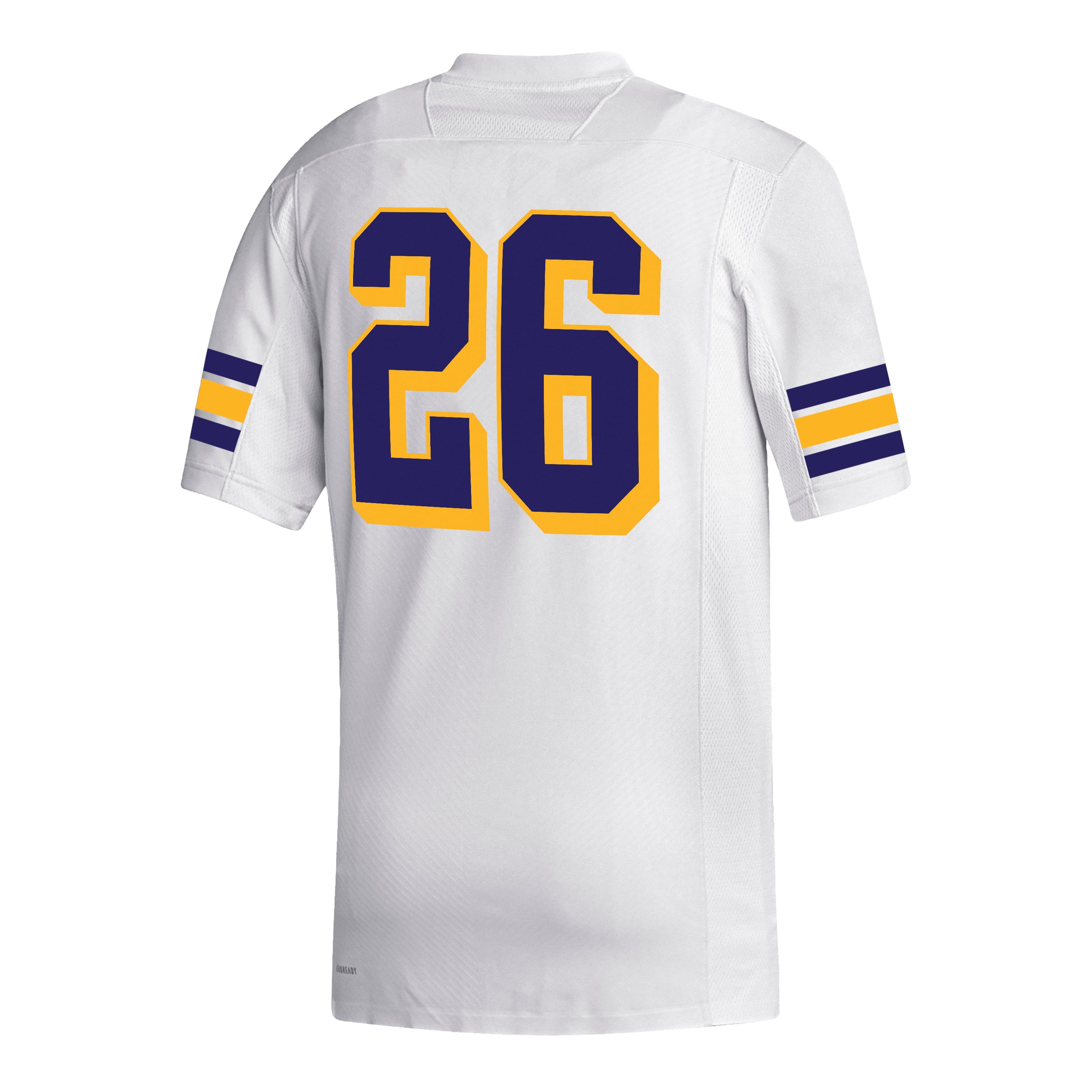 Men's #26 White ECU Pirates Football Jersey
