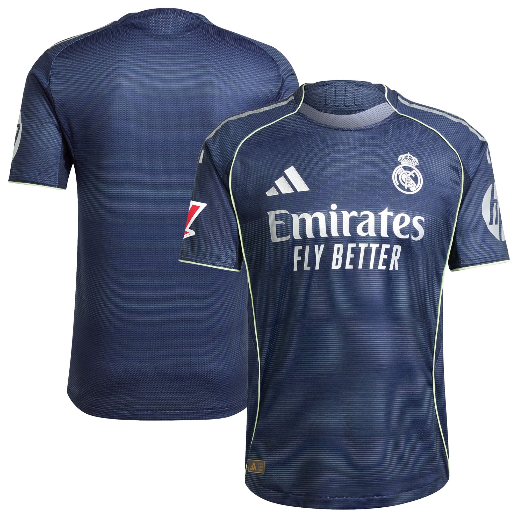 [SJH] Real Madrid 2025/26 Away Authentic Jersey - Blue