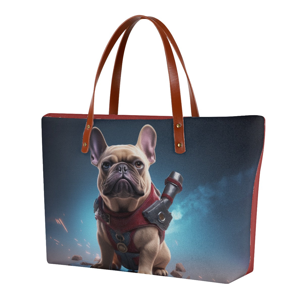 Women's Frenchie Tote Bag - Stylish Canine Accessory