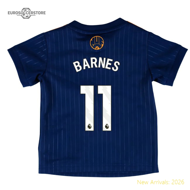 2025-2026 Top Flight Premier League Team Third Official Jersey Barnes