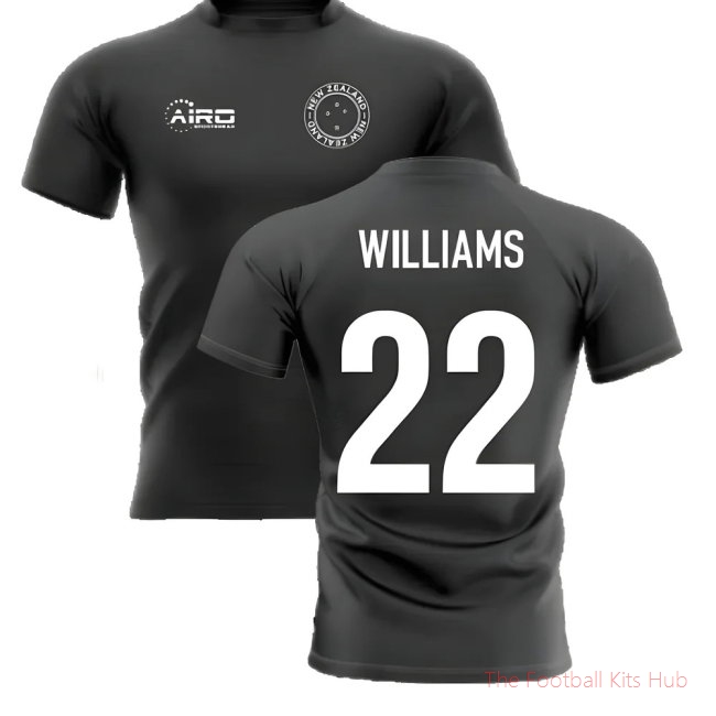 [LK] 2025/26 New Zealand Home Rugby Shirt (Williams 22)