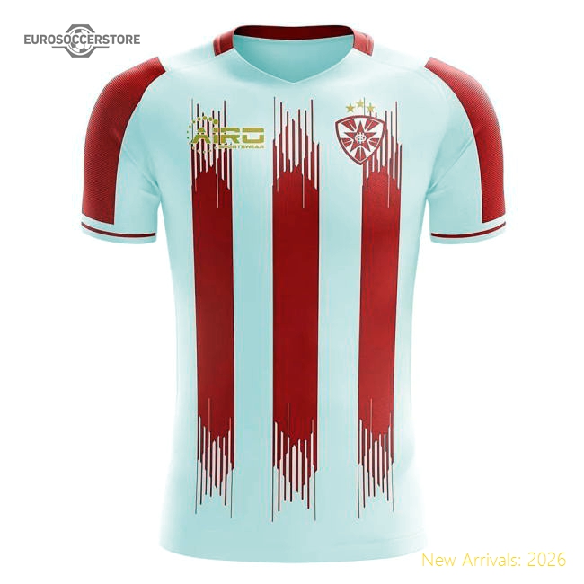 Fk Crvena Zvezda Home Concept Football Kit 2025-2026 Game Day