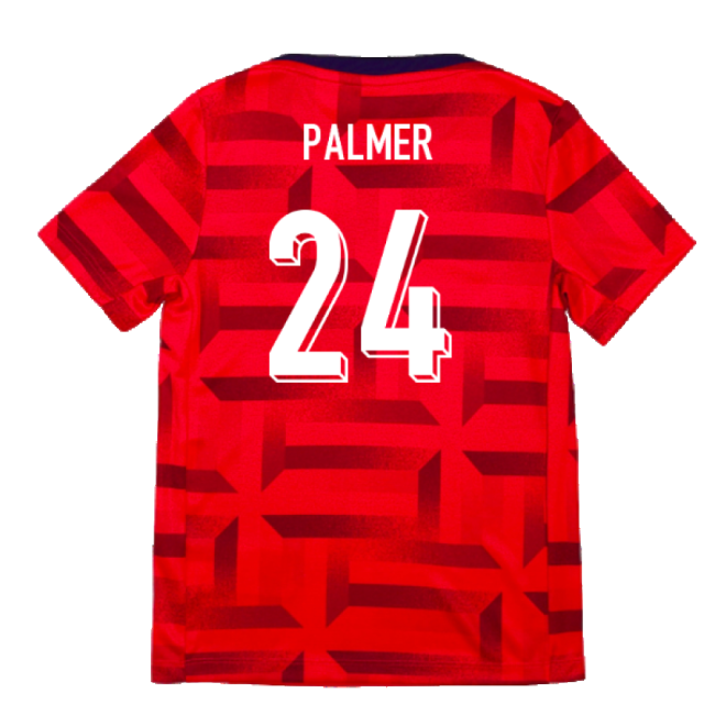 Kids Professional Style England Home Pro Shirt 2024-2025 (Palmer 24)