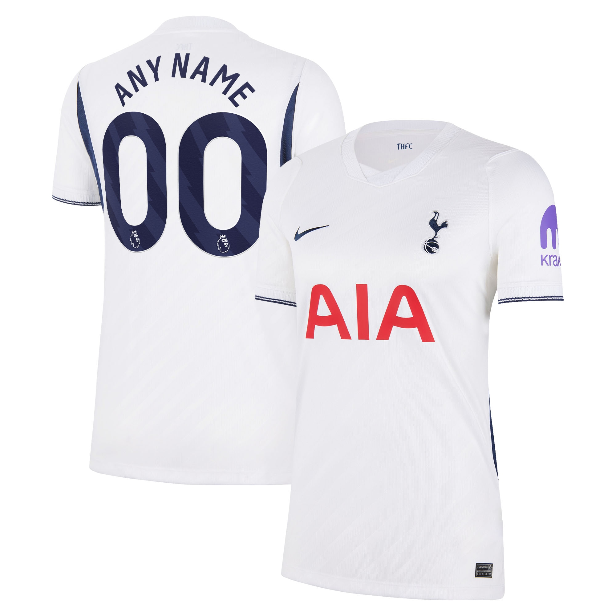[SJH] Tottenham Hotspur Women's 2026/27 Home Stadium Replica Custom Jersey - White