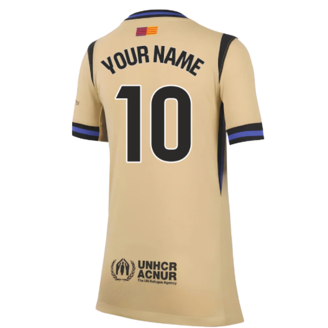 Kids Updated Breathable Barcelona Away Match Shirt