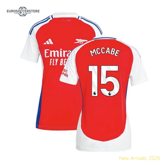 Exclusive Arsenal Womens Mccabe Jersey 2024-2025 Stretchy
