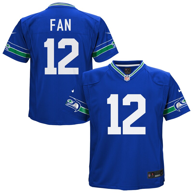 None 12th Fan SEA Seahawks Powerful High-Quality Jersey Football Appar
