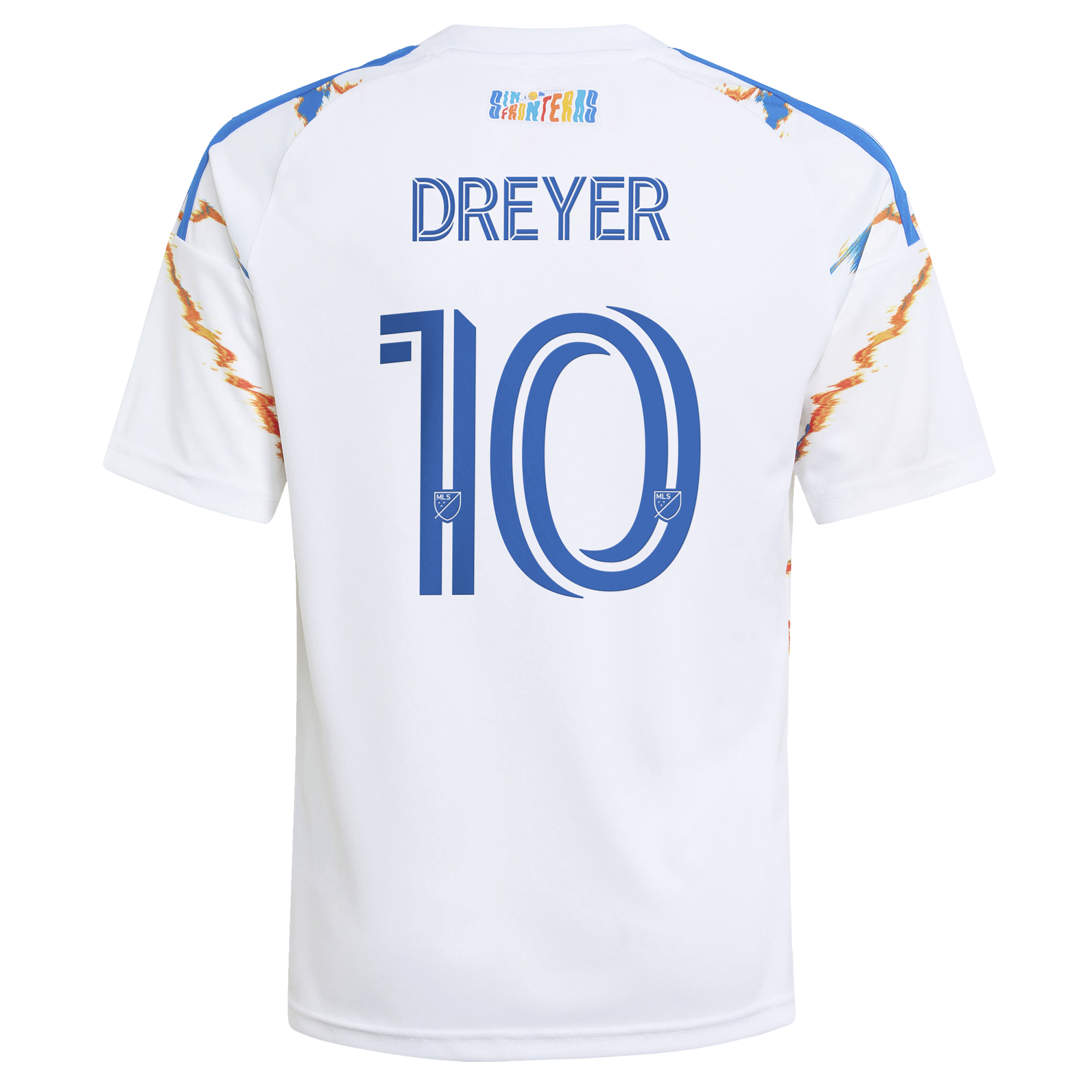 [LK] Anders Dreyer San Diego FC Youth 2026 Unprecedented Unity Kit Replica Jersey - White