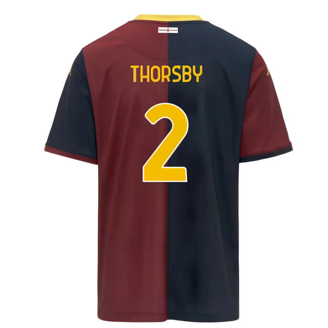 2025-2026 Genoa Home Shirt (Thorsby 2)