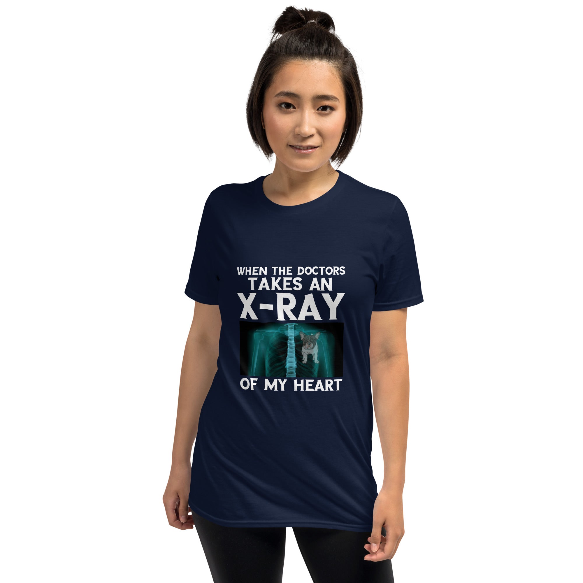 Frenchie X-Ray - Unisex T-Shirt