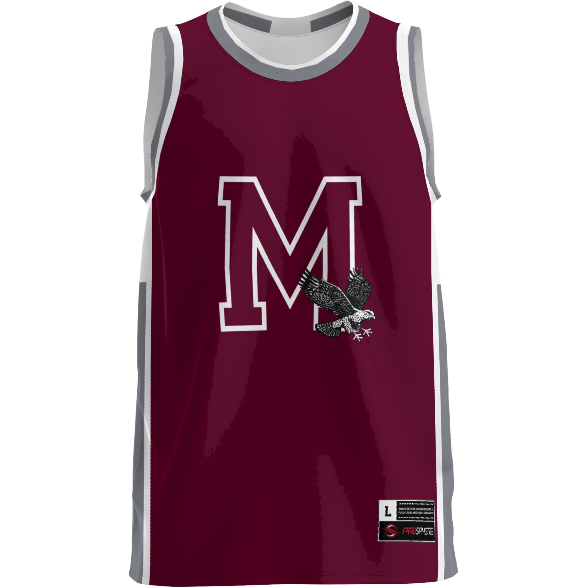 Maryland Eastern Shore Hawks GameDay Greats Lightweight Basketball Jersey - Maroon