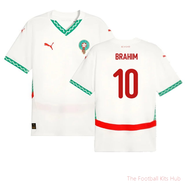 2024-2025 Morocco Away Shirt (Brahim 10)