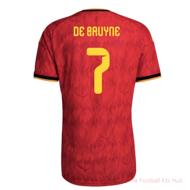 [EFS] 2026/27 Belgium Authentic Home Shirt (De Bruyne 7)
