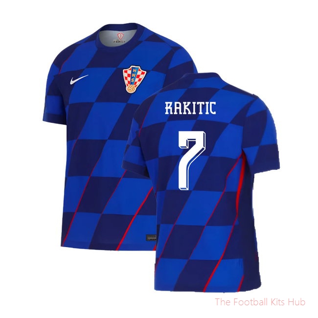 2024-2025 Croatia Away Shirt (Rakitic 7)