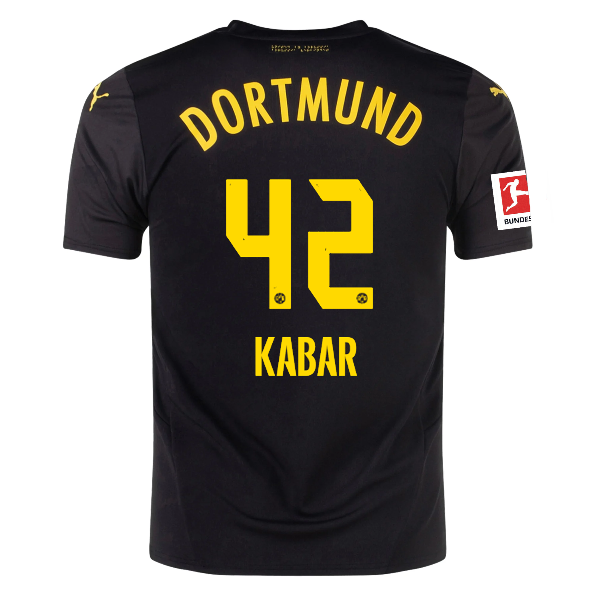 Borussia Dortmund Kabar 2024-2025 Bun Away Jersey – Authentic Shirt