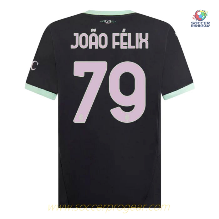 AC Milan Alternate Football Jersey 2024/25 Collection Joao Felix