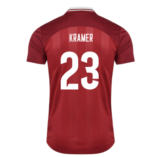 Denmark 2025-2026 Authentic Home Jersey (den) Sleek Retro