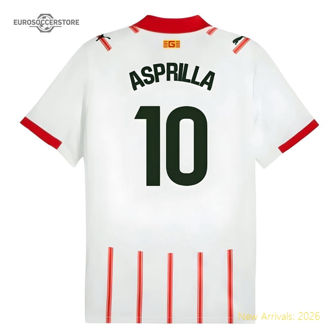 First-class 2025-2026 Girona Home Kit (asprilla 10) - Supporter Edition