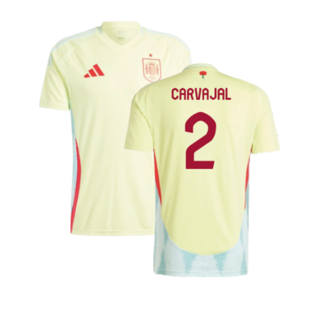 Spain Away Kit 2024-2025 Match Replica Jersey Stadium Approved