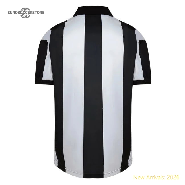 Score Draw Newcastle United 1982 Retro Football Shirt - Match Day Jersey