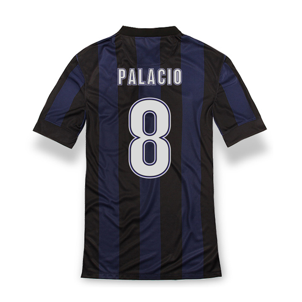 13-14 Inter Milan 8 Palacio Home Soccer Jersey Shirt - Official