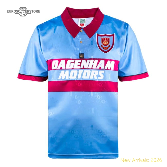 Authentic 1995-1997 West Ham Pony Reissue Centenary Away Shirt (your