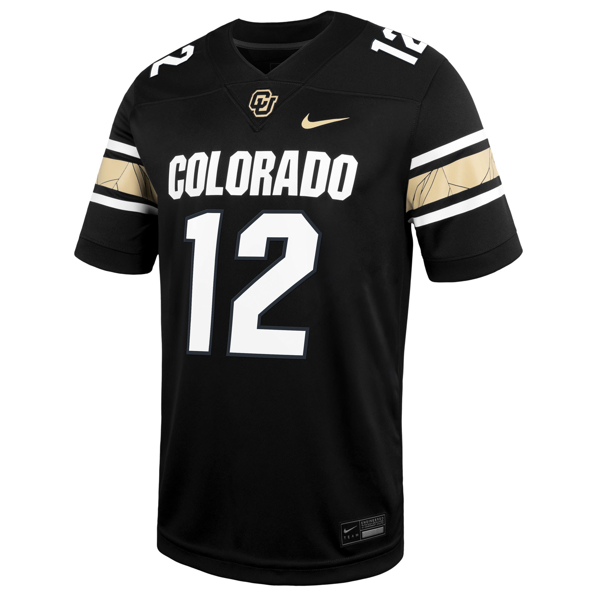 [NJP] Travis Hunter Colorado Buffaloes Alternate Alumni Game Jersey - Black