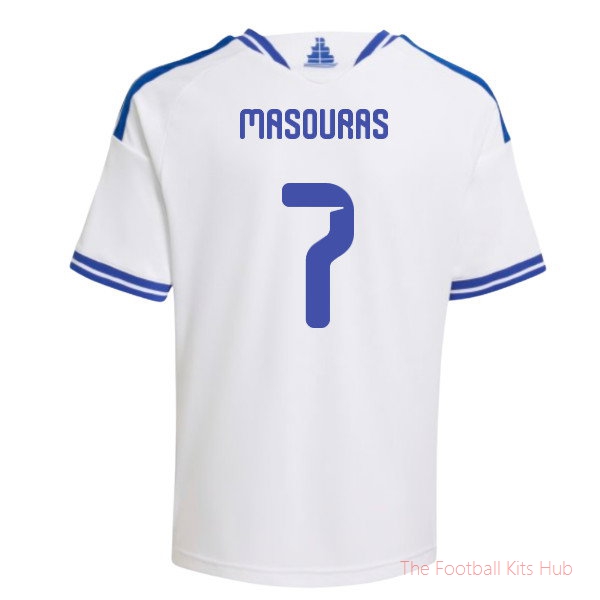2026-2027 Greece Home Shirt (Kids) (Masouras 7)