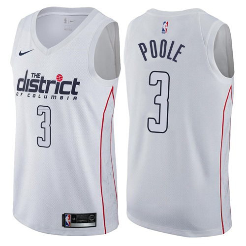 Official Wizards NBA Swingman Jersey #3 Jordan Poole 2024 City -