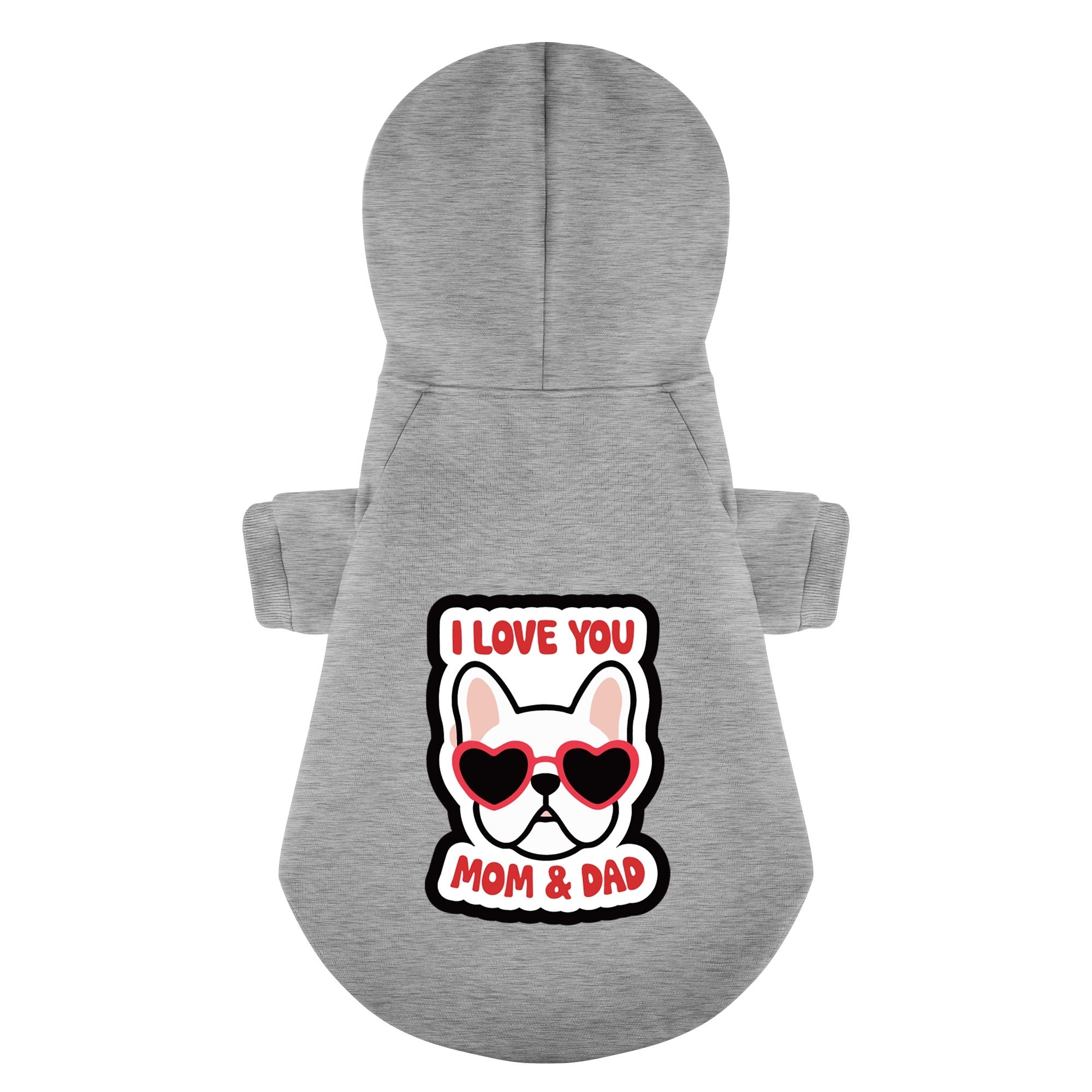 Cozy Love - Personalized French Bulldog Hoodies With Funny Quotes – S...