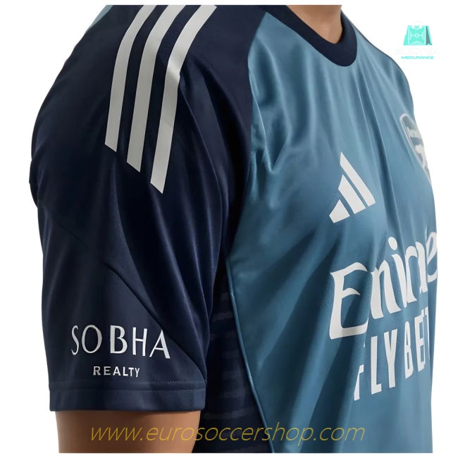 2025-2026 Arsenal Training Shirt (Blanch Blue) (Eze 10)