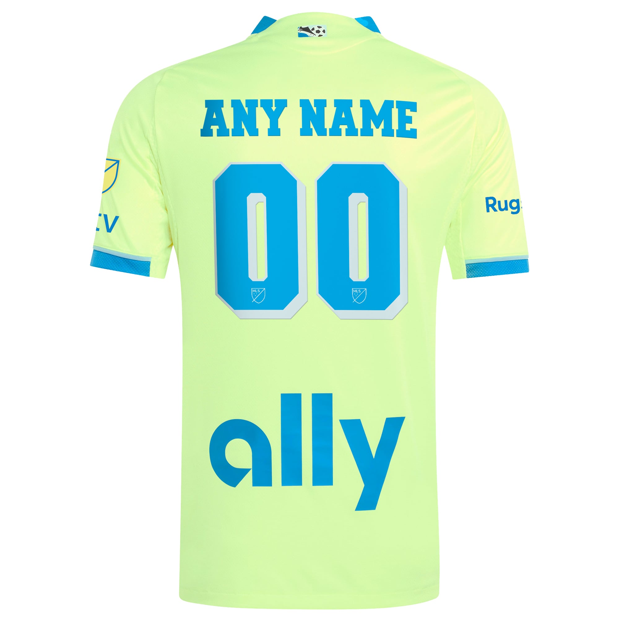 [SJH] Charlotte FC 2025 Third Authentic Custom Jersey - Yellow