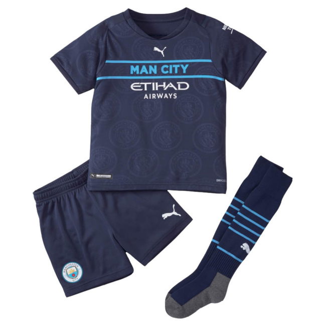 Men's 2021-2022 Man City 3rd Mini Kit