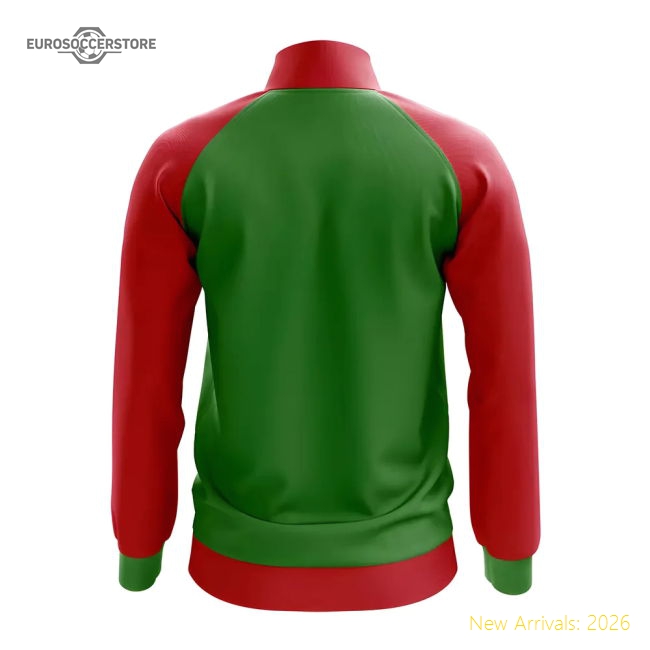 Top-grade Burkina Faso Concept Football Track Jacket (green)