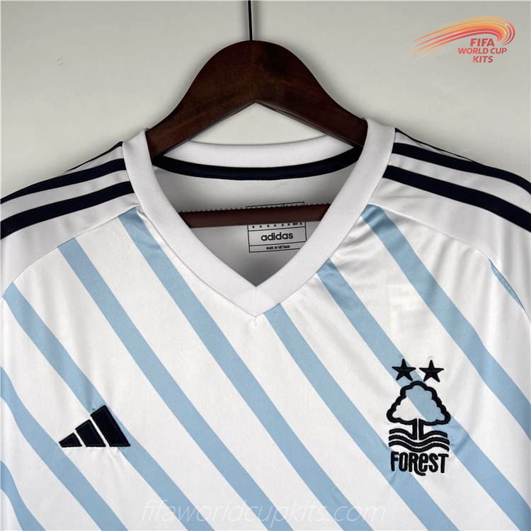 Nottingham Forest Soccer Uniform 23-24 Visiting