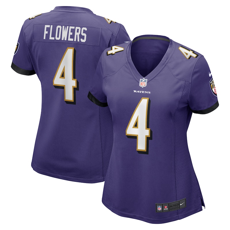 None Zay Flowers Fan Favorite BAL Ravens Officially Licensed Jersey