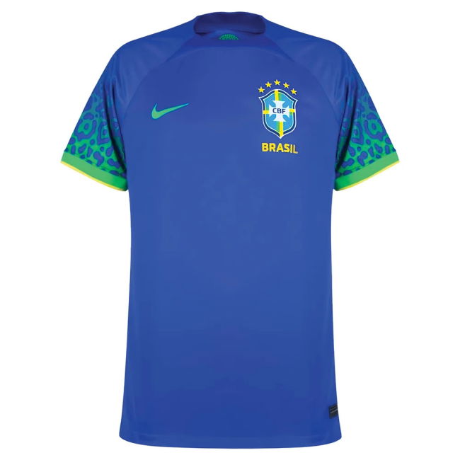 Player 2022-2023 Brazil Away Shirt (Ronaldinho 10) Athletic