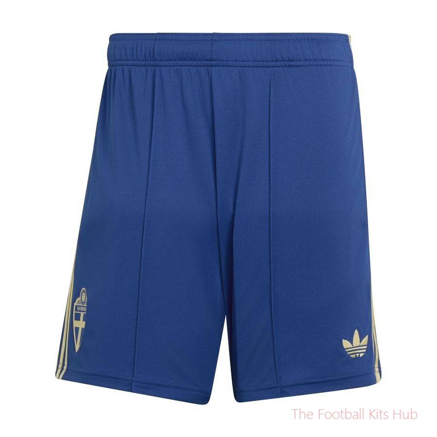 Sweden Away Shorts World Cup 2026