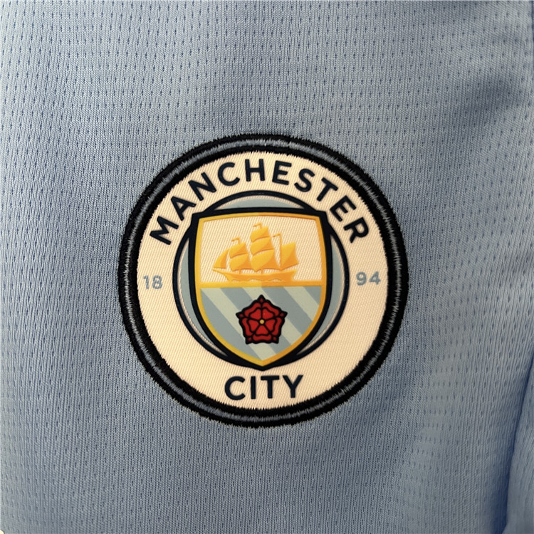 Advanced Fabric Man City Kids Manchester City 2425 Home Kit