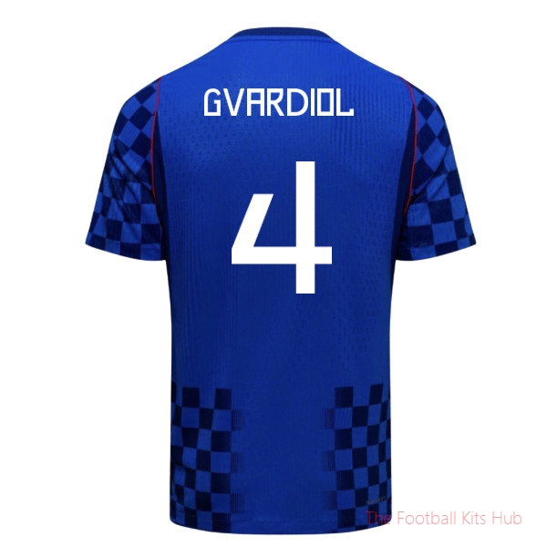2026-2027 Croatia Aero-Fit Match Authentic Away Shirt (Gvardiol 4)