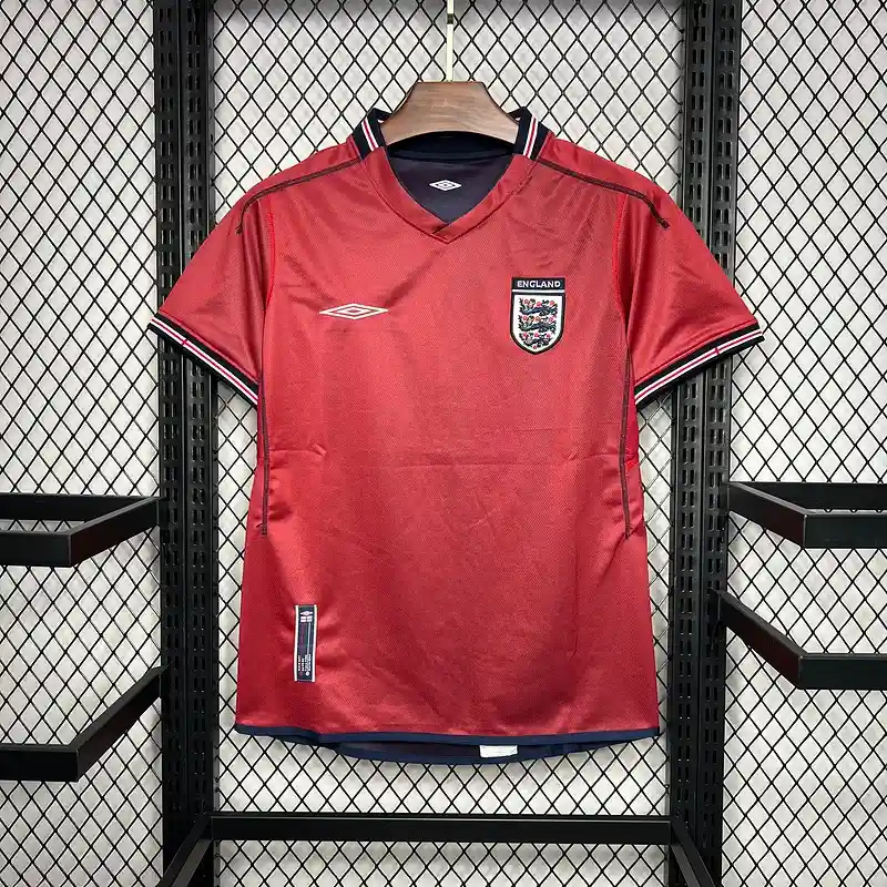2002 England Jersey retro kit