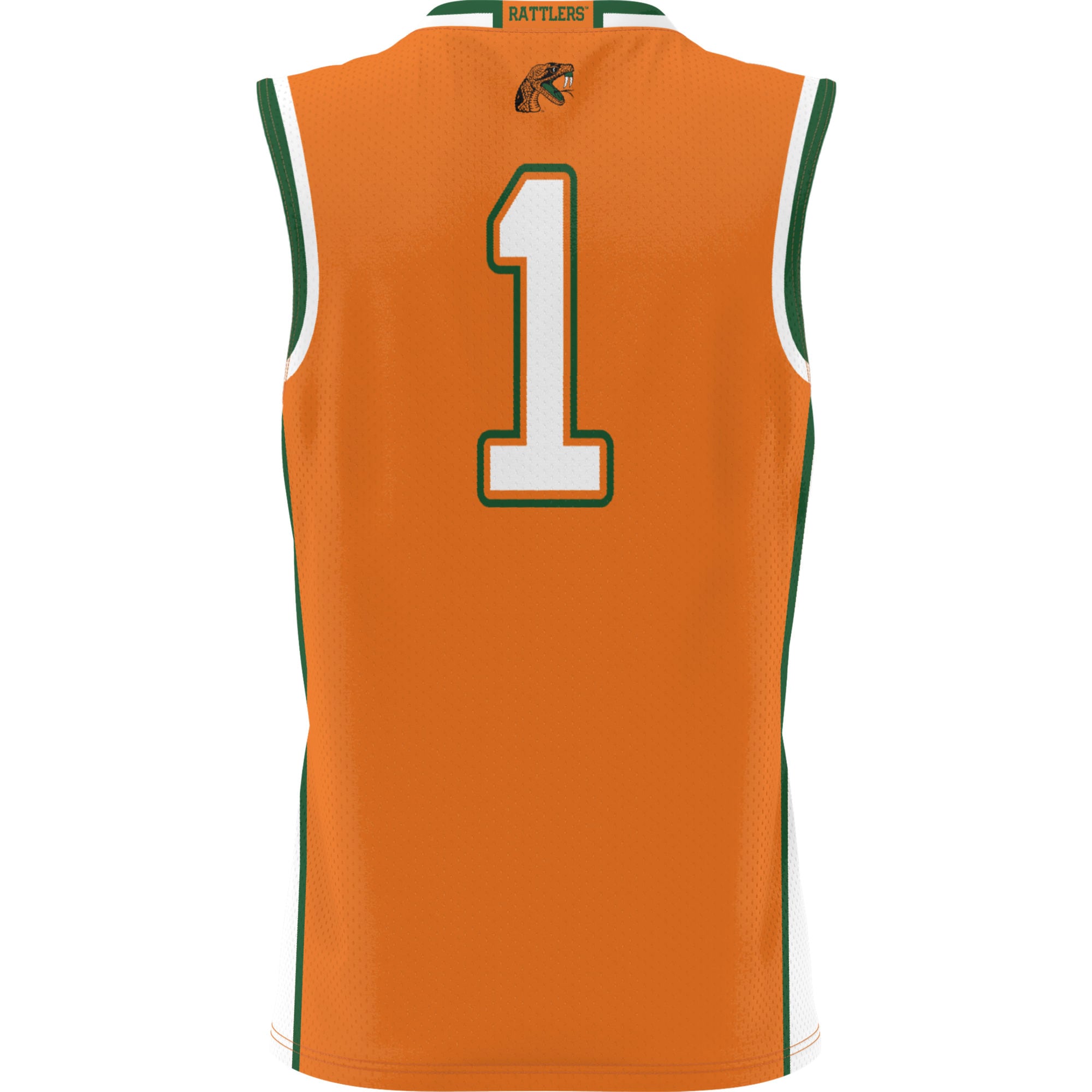[NJP] Florida A&M Rattlers GameDay Greats Youth Lightweight Basketball Jersey - Orange